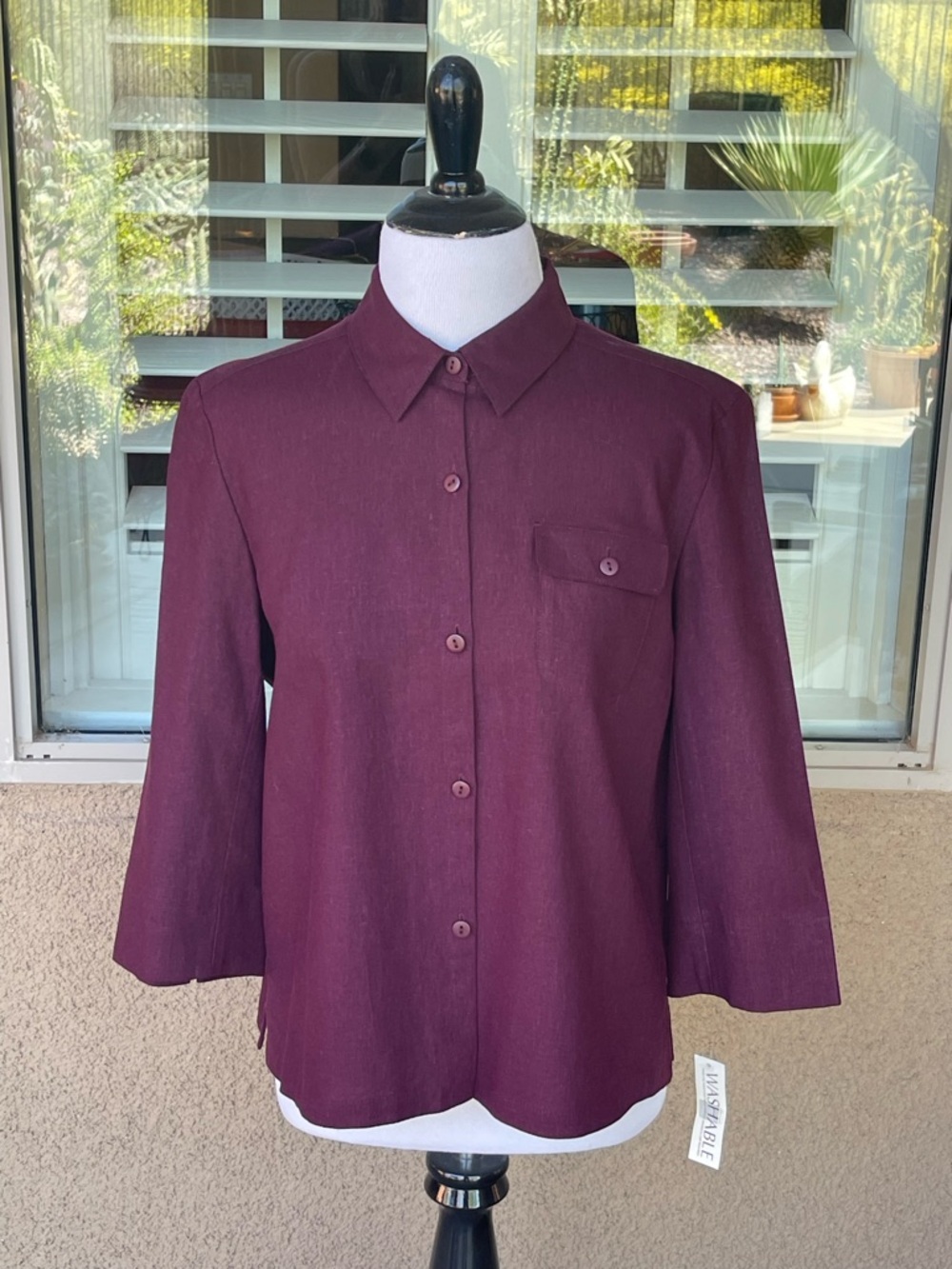NWT - NORTON MCNAUGHTON PETITES BLOUSE
